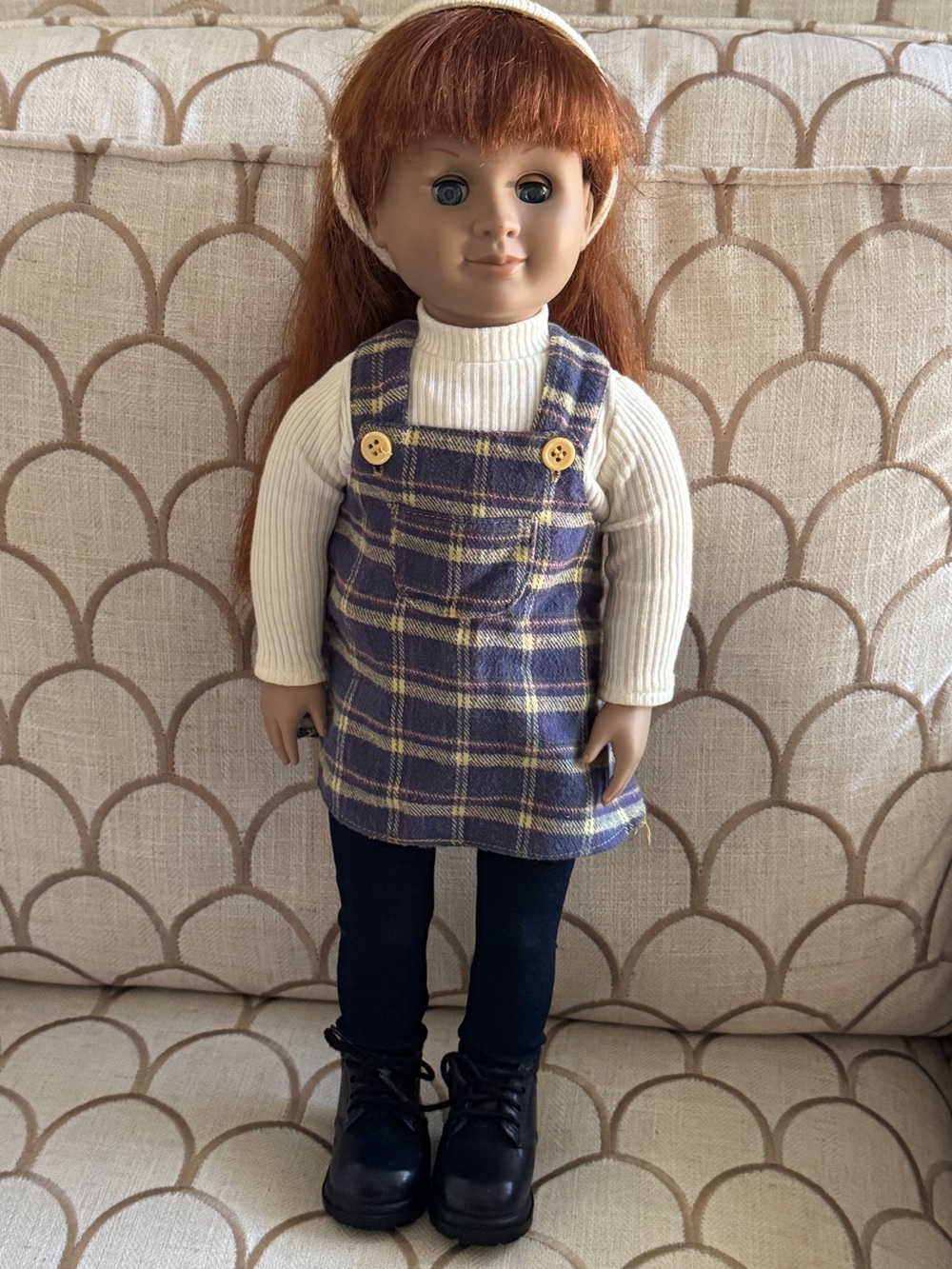 Vintage 1998 Battat “Rachel” Doll Red Hair Blue Eyes